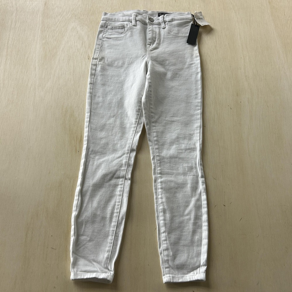 BLANKNYC The Great Jones Jeans Womens 26 White High Rise Skinny Stretch Denim